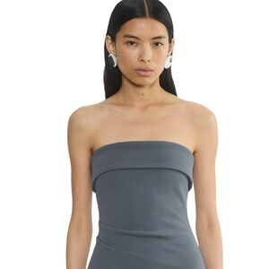 BABATON EYECATCHER STRAPLESS VINTAGE NAVY CLASSIC TOP M